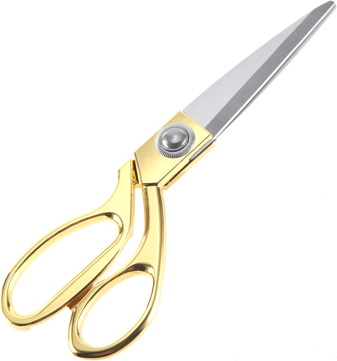 8-Inch Tailor Scissors Gold-Plated Tailor Scissors Alloy Clothing Wire Cloth Tailor Scissors Multipurpose Scissors image number 4