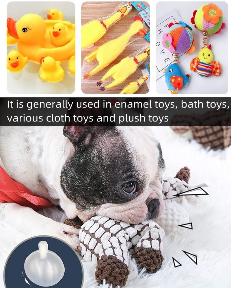 30Pcs Squeaker Replacement Inserts for Dog Toys, Pet Baby Toy Repair Parts, Noise Maker Inserts for Fixing Squeaky Toys image number 5