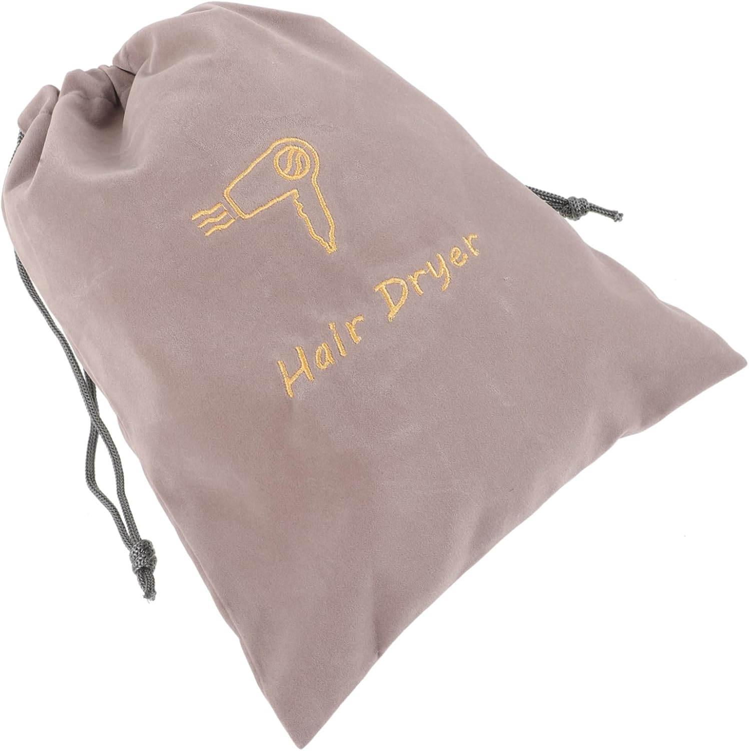 Storage Bag for Hair Dryer Drawstring Storage Bag Portable Lightweight Fabric Pouch for Outdoor Travel Home Use