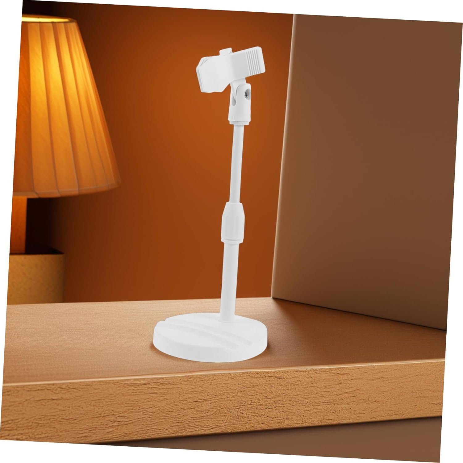 Minkissy Portable Nail Lamp Stand for Gel Nails Polish Rotation Holder Handsfree Mini UV Light Base for Home Salon Manicure image number 5