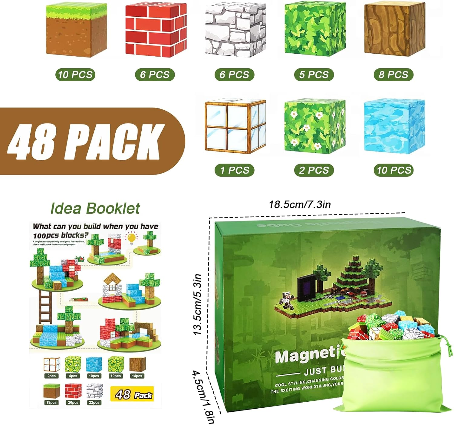 Magnetic Blocks - Build and Explore the Digital World with Magnetic Toys for Kids image number 6