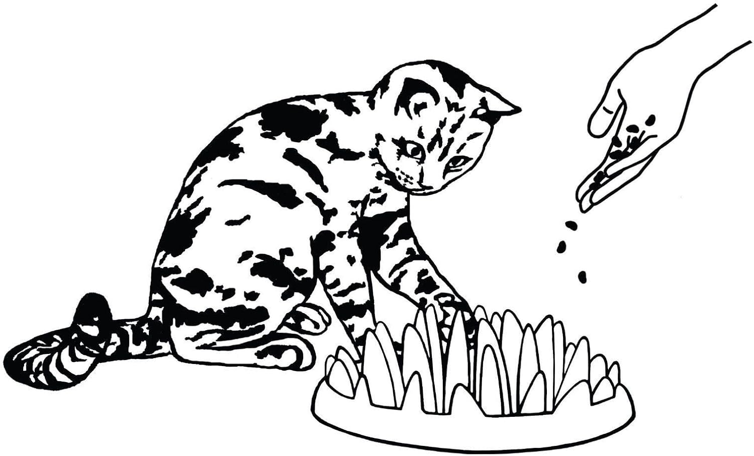 Northmate Catch Feeder for Cats- Size Mini image number 3