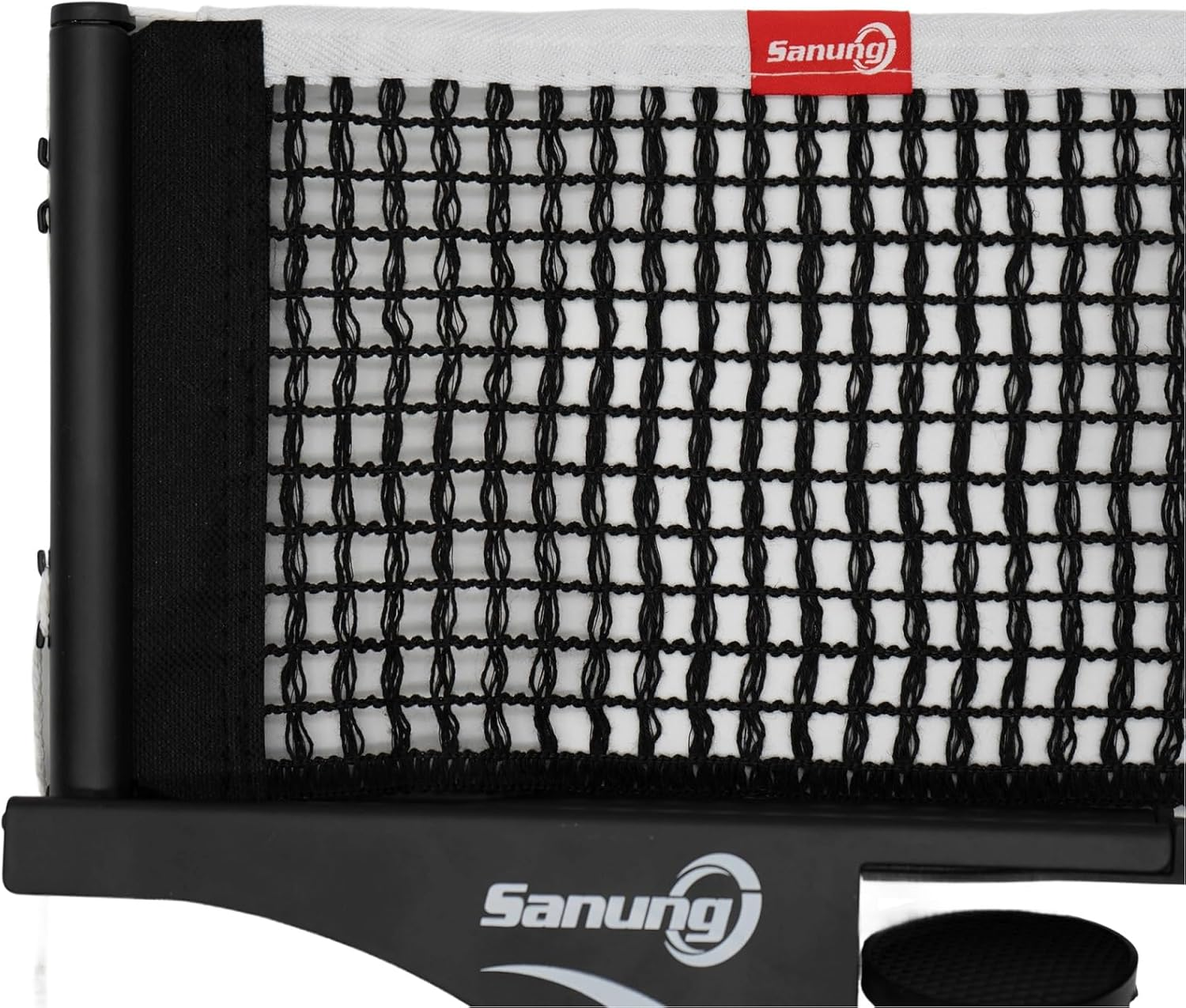 Sanung Table Tennis Net,C-Y2 Portable Ping Pong Table Thicken Replacement Net Impact Resistant for Any Standard Size Table,Black image number 6