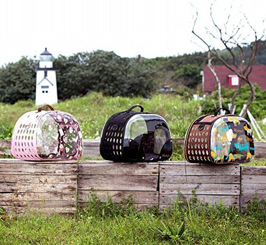 Ibiyaya Hard Rock Transparent Hardcase Pet Carrier image number 2