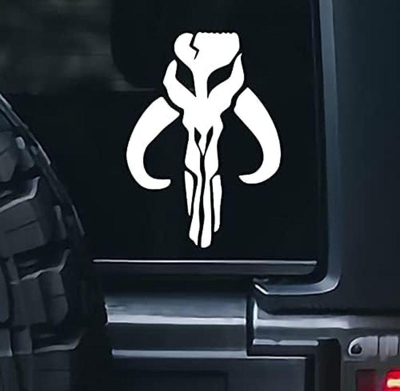 Bounty Hunter Mandalorian Stickers&ndash;Vinyl Decal for Car & Van &ndash; Indoor & Outdoor Use for Long Lasting &ndash; Waterproof Stickers for Waterbottle &ndash; Removable Sticker for Mirror&ndash; VC 371 image number 1