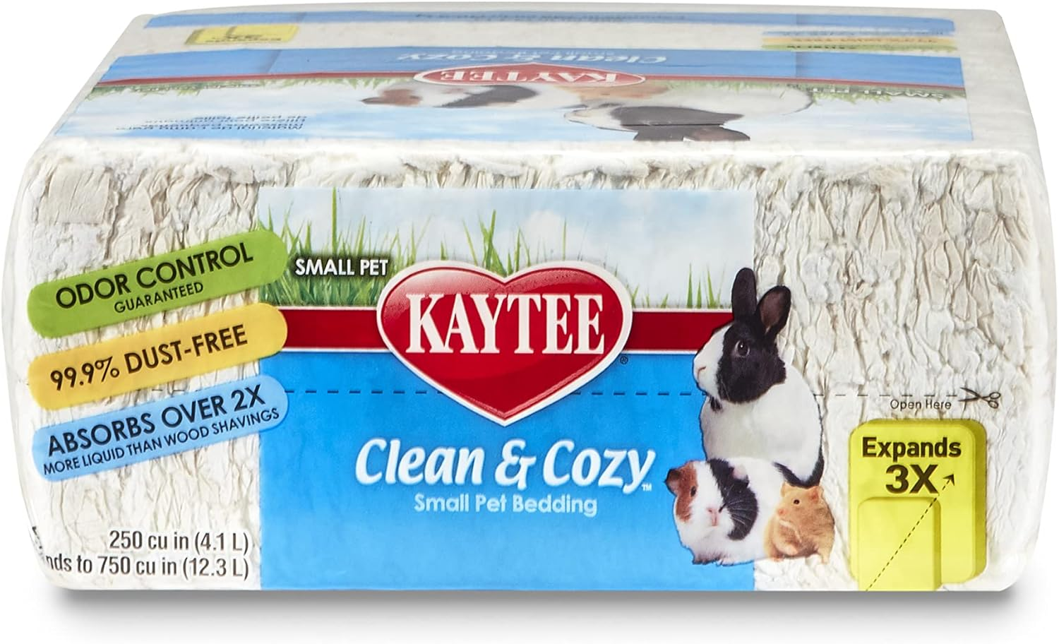 Kaytee Clean & Cozy White Bedding, 12.3 Liter image number 6