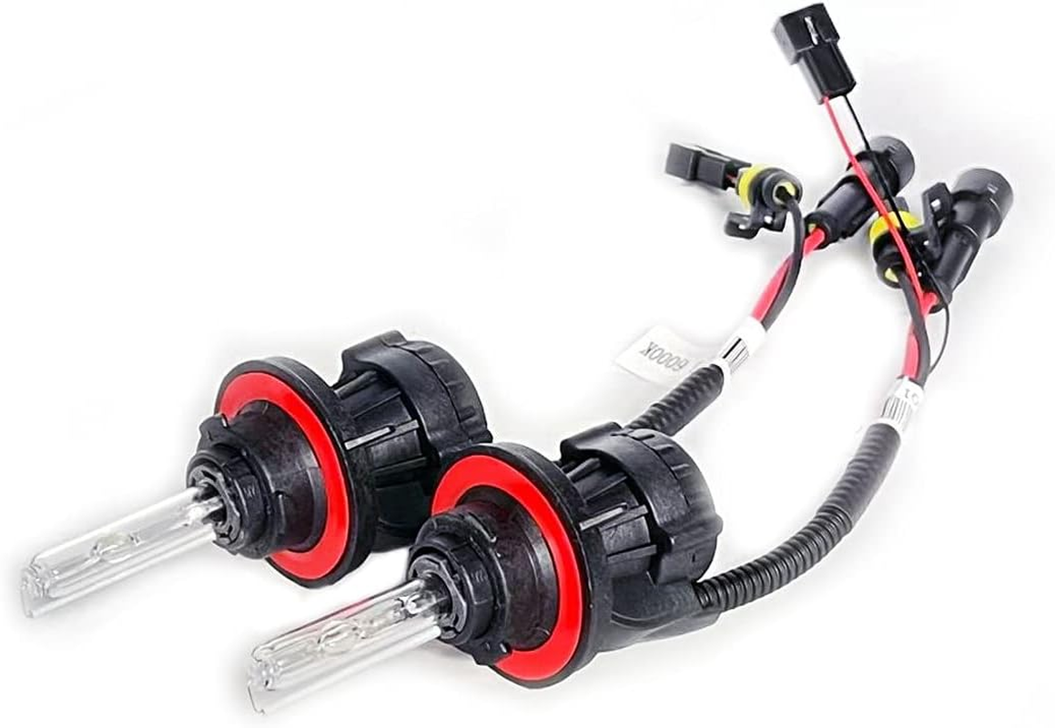 H13 9008 Bi-Xenon HID Bulbs 35W Super Bright Dual Hi/Lo Headlight Bulb Replacement, 8000K Ice Blue, Pack of 2 image number 6