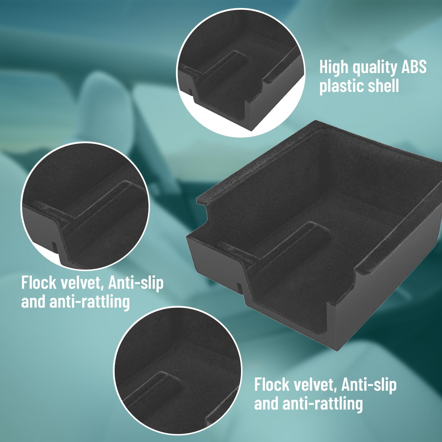 Tesla Model Y/3 Accessory 2024 2023 2022 Australia - Centre Console Tray Organiser | Tesla Model Y Cup Holder | Storage Box I Silicone Cup Holder
