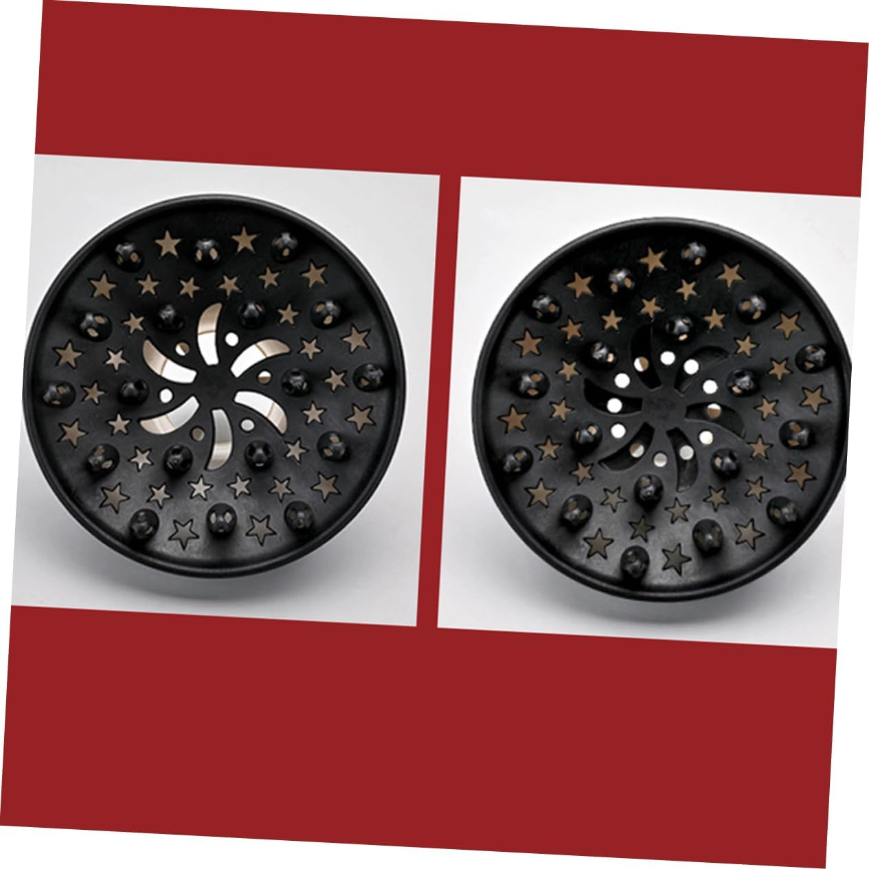 SAFIGLE Hair Dryer Nozzle Styling Hair Diffuser Attachment for Blow Dry Brush for Home and Salon Use image number 6