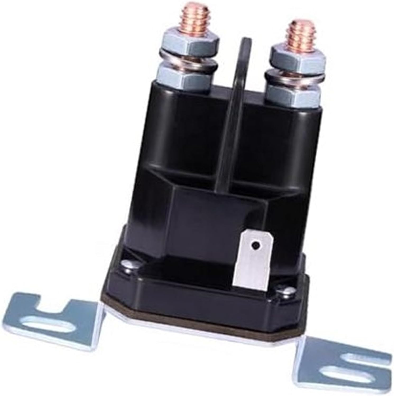 12 Volt Starter Solenoid 691656 790951 555375GS 812-1201-211-05 812-1201-211-06 Compatible Wtih, for And, Trombetta, for Troy-Bilt, for MTD, Lawn Mower Lawn Mower Starter Relay(Black 812-1201