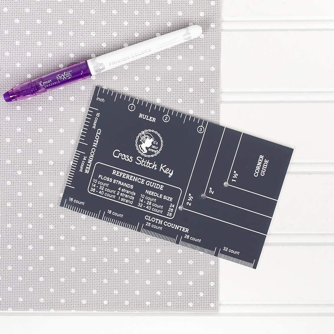 It'S Sew Emma Cross Stitch Key, Small, Black image number 1