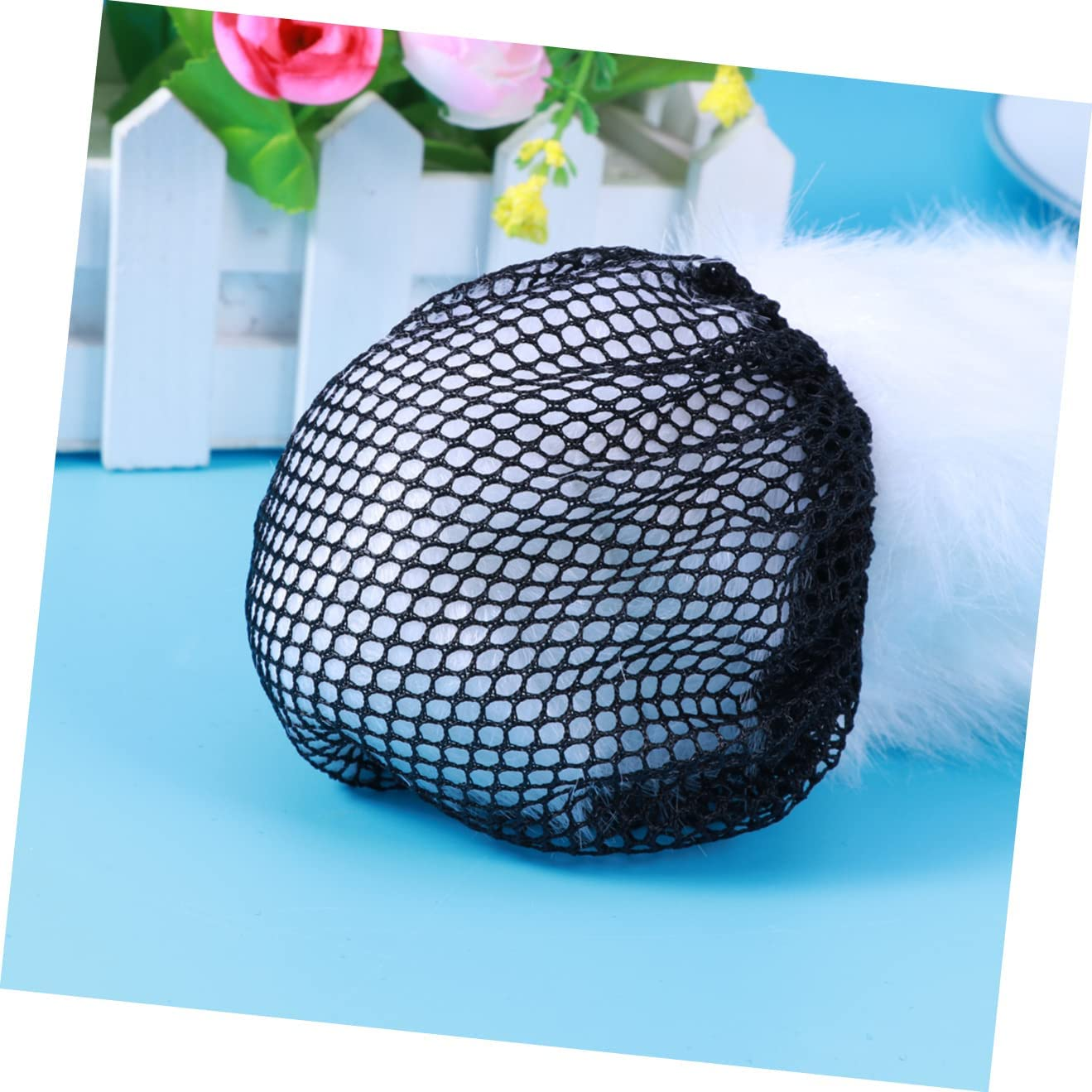 KALLORY 5Pcs Ballet Dance Hair Nets Lightweight Breathable Bun Covers for Women Girls for Dance Skating Gymnastics Weddings Everyday Styling image number 1