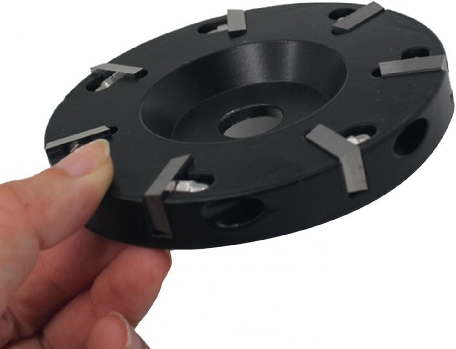 Hoof Trimming Disc, 8 Blades Metal Livestock Hoof Trimming Grinding Wheel, Electric Angle Grinder Attachments Tool, Knife Tool for Cattle Horse Sheep image number 4