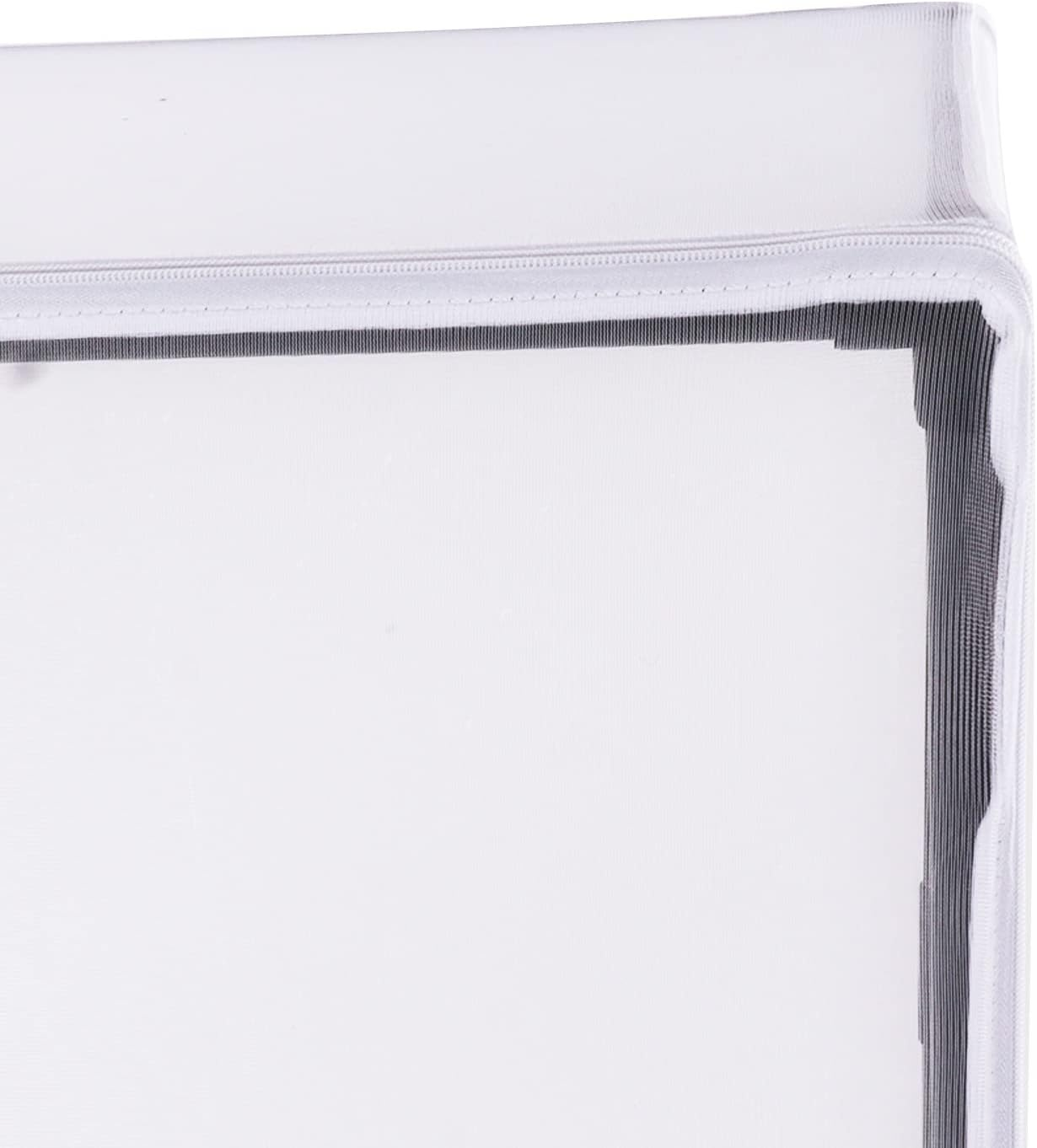 Butterflycage, Wide and High PVC Tube, Breathable Mesh, Large Space, Zipper Opening and Closing, Easy Installation, for Raising Small Insects and Butterflies image number 6