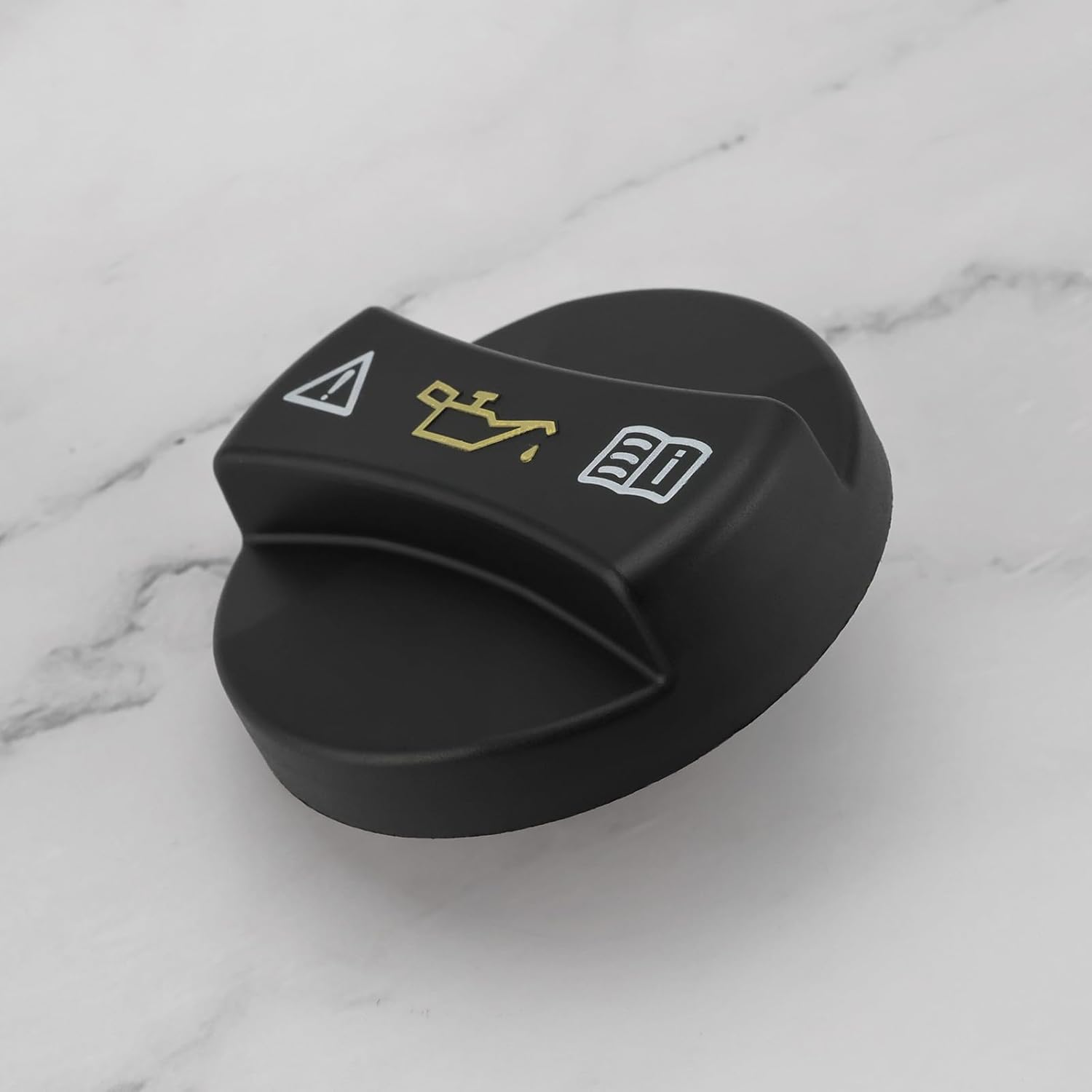 Oil Cap Cover Oil Filler Neck with Washer A0000101285 Compatible with Mercedes-Benz W107 W123 W124 W126 Engine Oil Filler Cap Oil Filler Cover Replacement image number 3