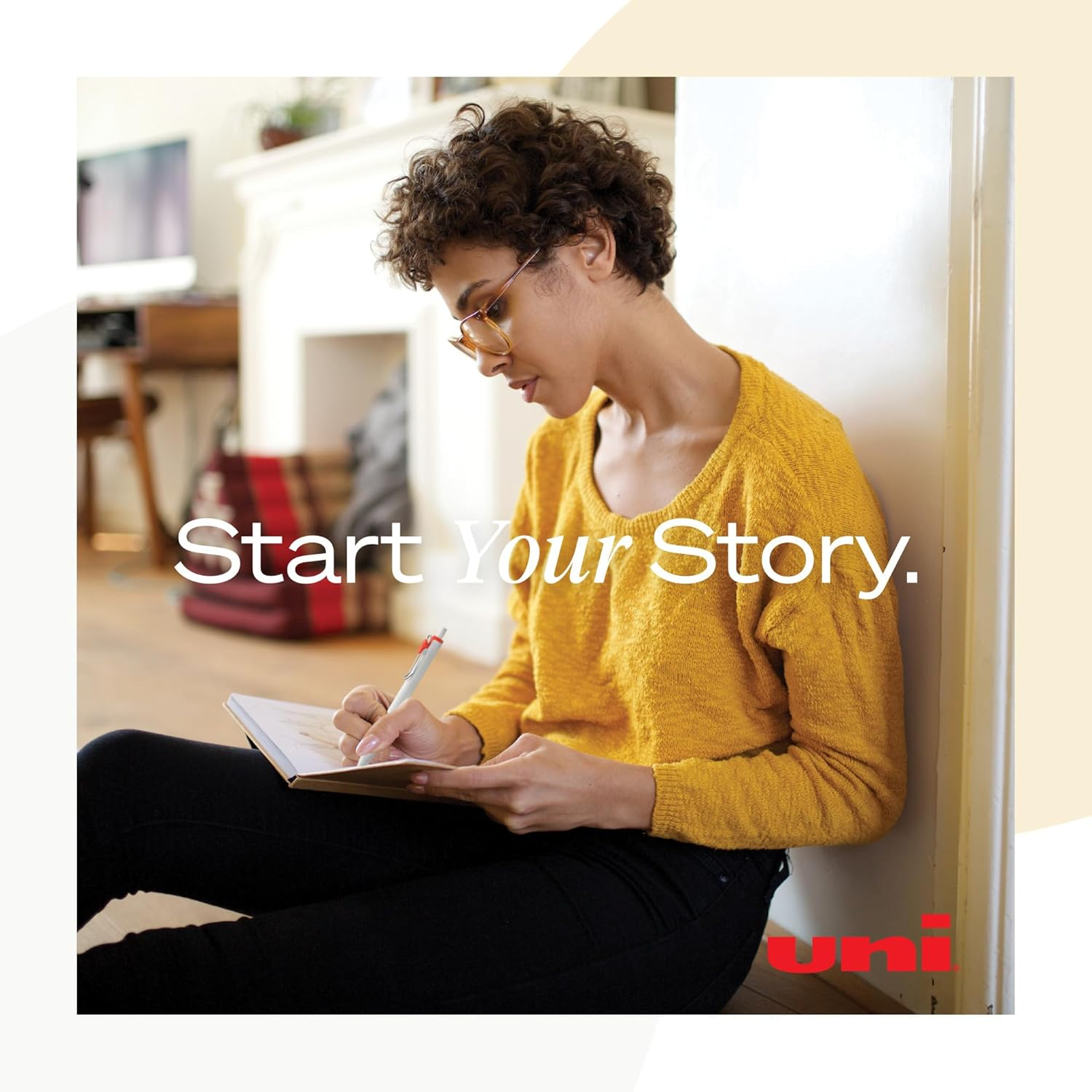 Uni-Ball Uniball One Gel Pen, 12 Black Pens, Medium Point 0.7Mm Gel Pens, Fine Point, Smooth Writing Pens, Home Office Supplies By, Colored Pens, Ink Pens for Journaling, Ballpoint Pens, Bulk Pens - Black image number 3