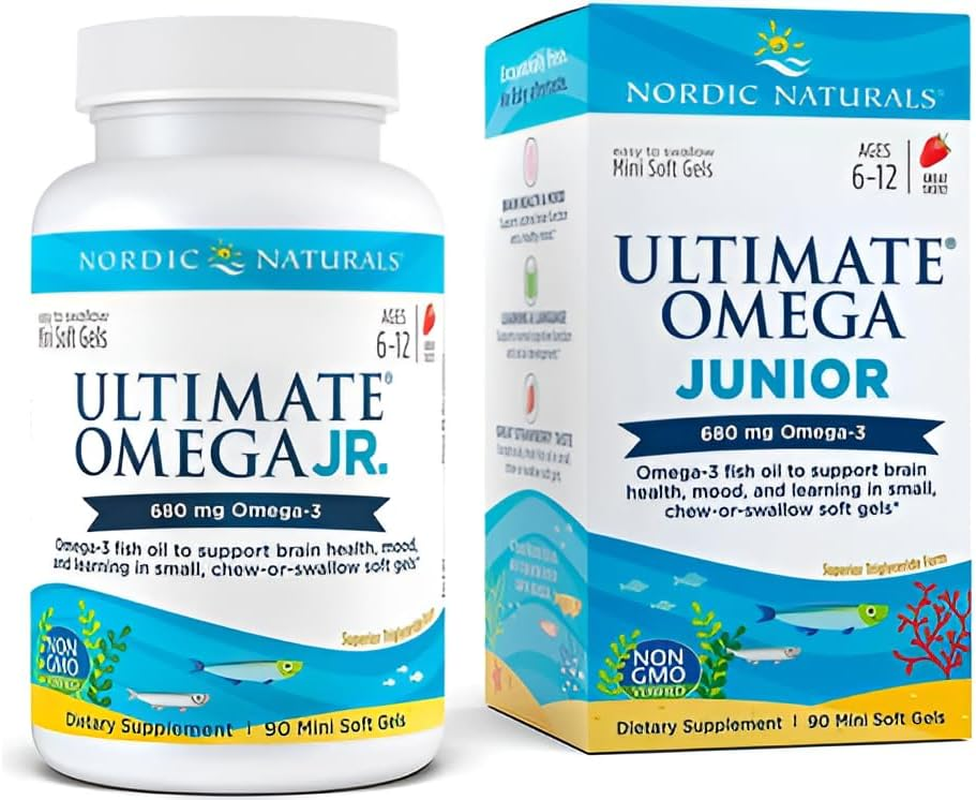 Nordic Naturals Ultimate Omega Junior 90 Ct Strawberry