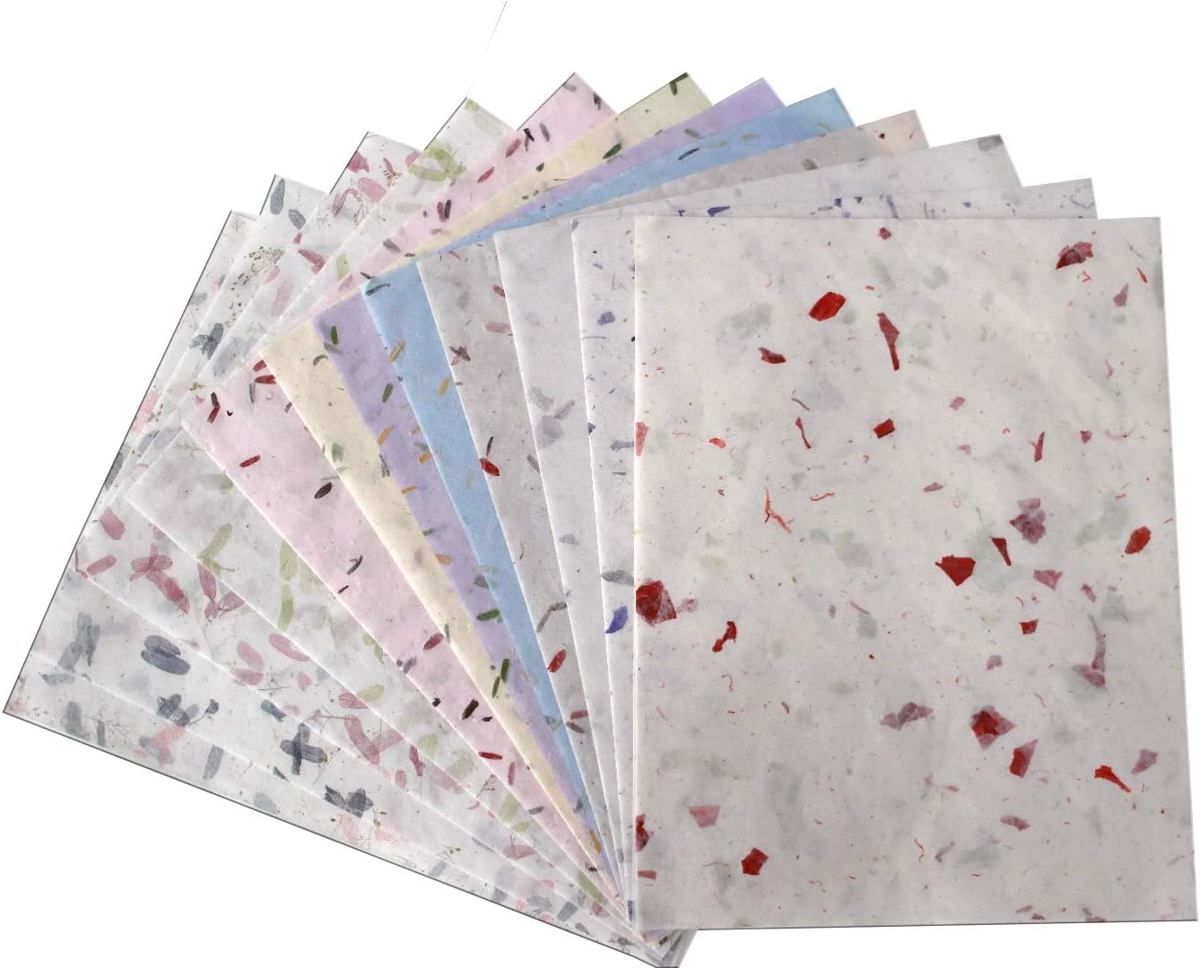 75 Mulberry Paper Sheet Design Craft Hand Made Art Tissue Japan Washi Design Craft Art Origami image number 4