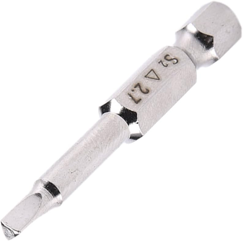 Yakamoz Hex Head Drill Set, 5Pcs 1/4 Inch Hex Shank Magnetic Triangle Head Screwdriver Bits Set image number 3