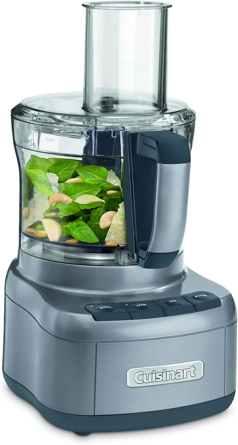 Cuisinart Elemental 8 Cup Food Processor FP-8GMA, Gun Metal Grey