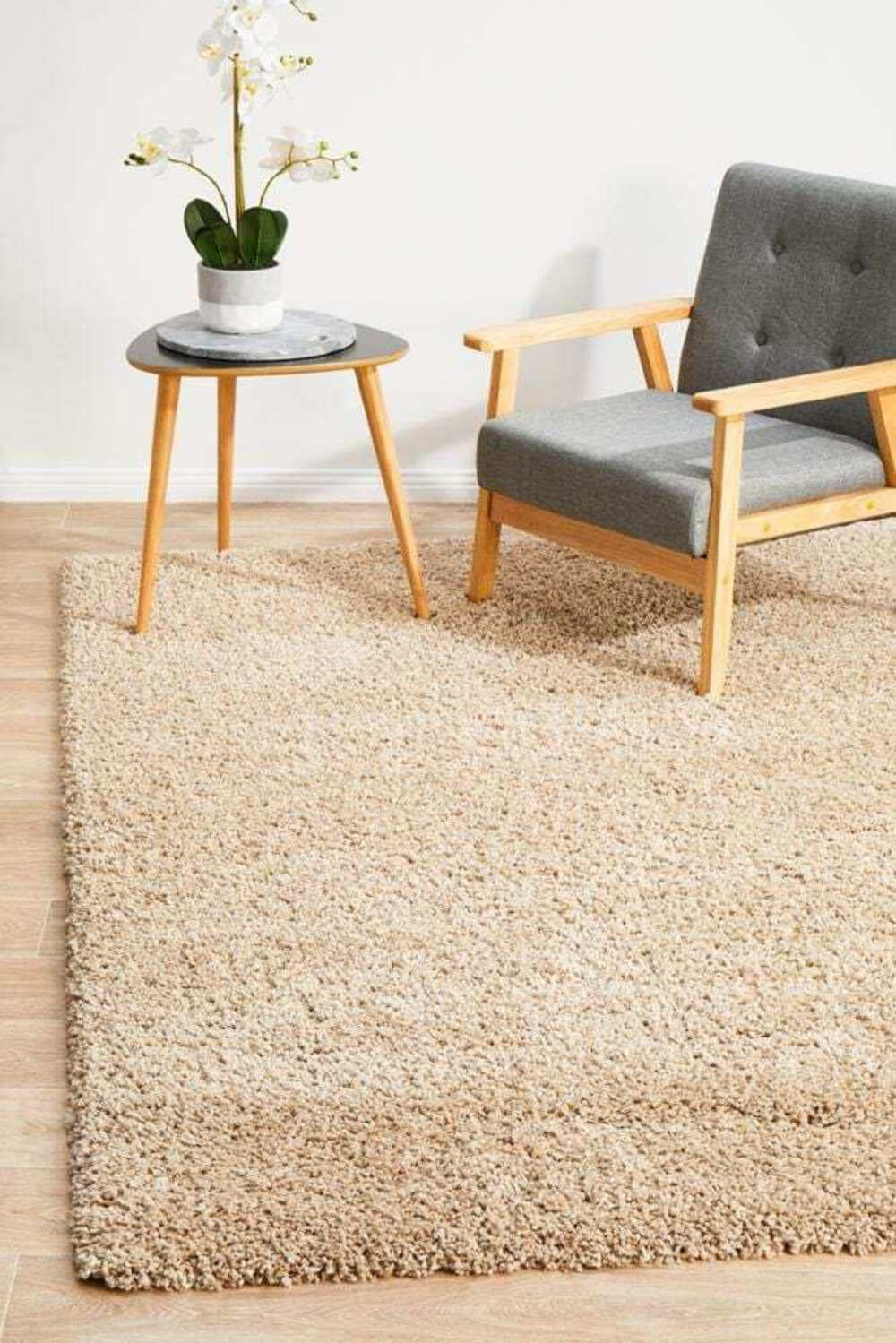 Rug Culture Laguna Rug, 170 Cm Length X 120 Cm Width, Linen