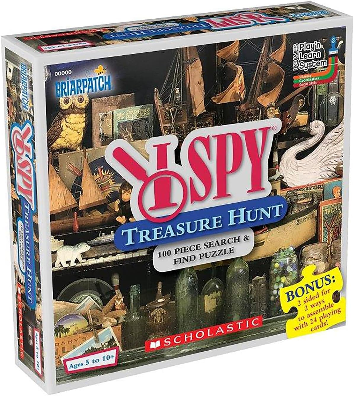 Briarpatch, I Spy Treasure Hunt 100 Piece Jigsaw Puzzle, Ages 5+