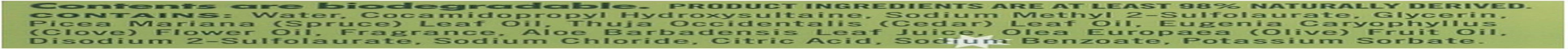 MRS. MEYER'S HAND SOAP,LIQ,IOWA PINE, 12.5 FZ, 6 PACK