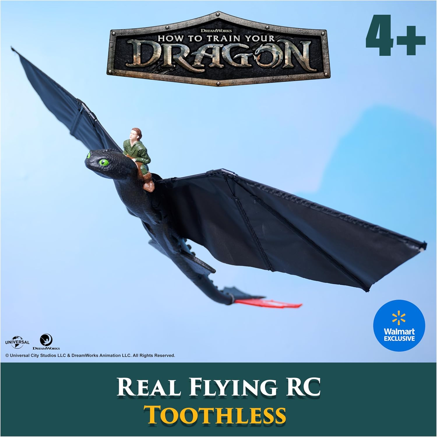 Dragon'S Movie Real Flying Toothless Radio Control image number 2