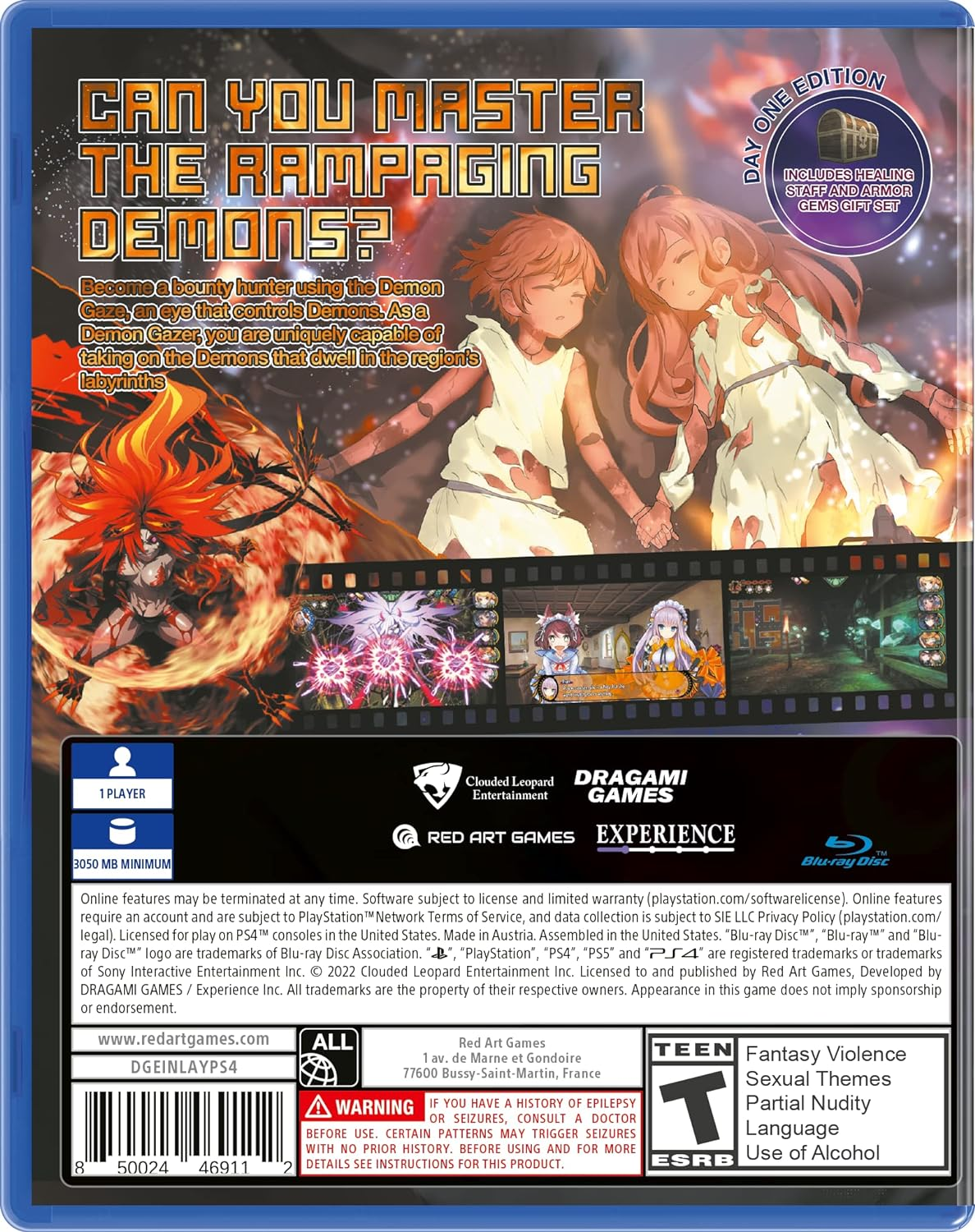 Demon Gaze EXTRA Day One Edition for Playstation 4 image number 5