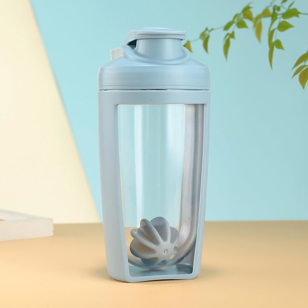 Shaker Bottle 500Ml Protein Mixer with Whisk Ball, Leak Proof Bpa-Free Cup with Handle, Pre-Workout Cup for Gym, Office, Travel image number 2