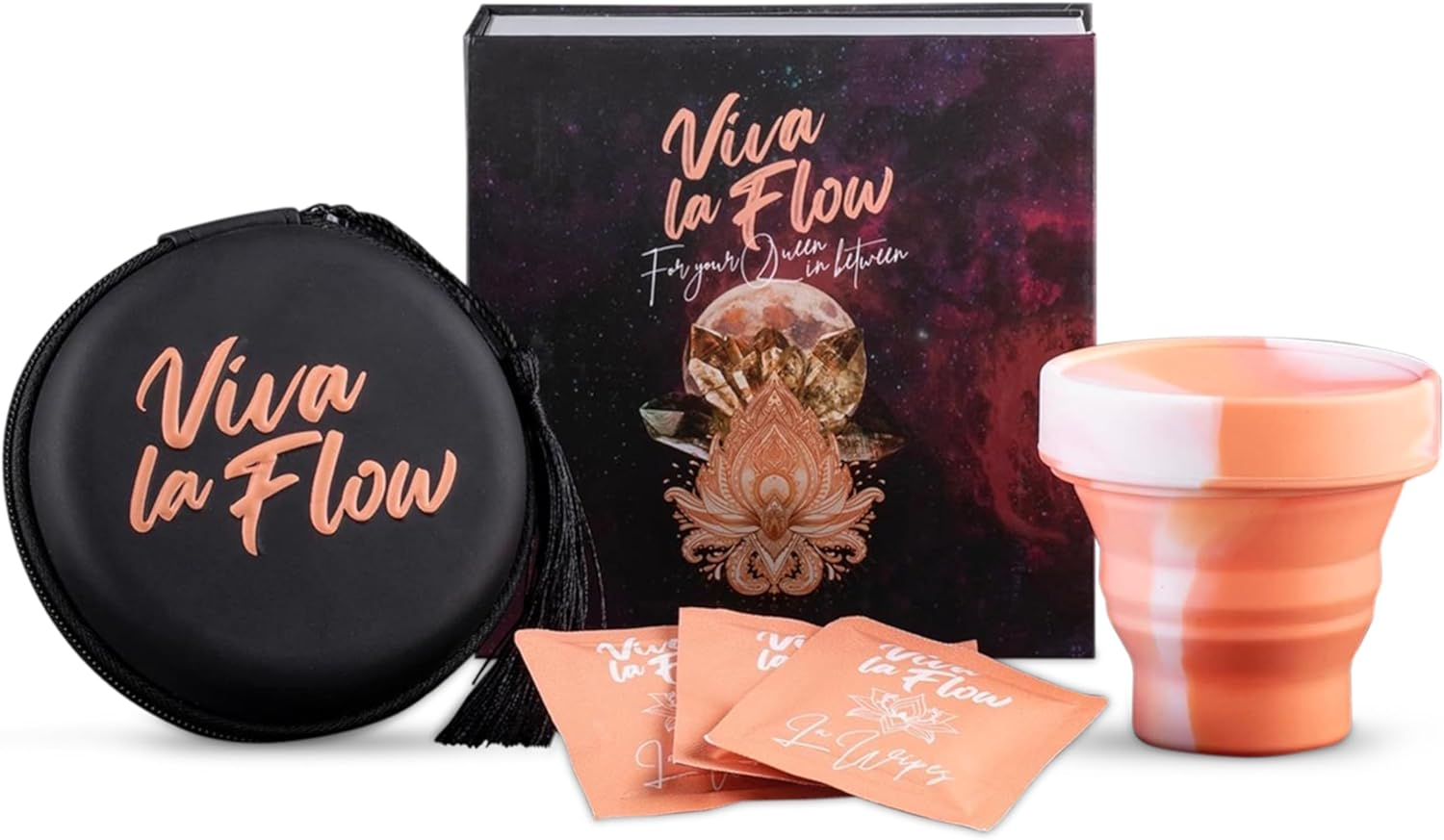 Sterilizer Kit for Menstrual Cup & Period Disc - Microwave Sterilizer - with Cute Portable Sterilizer Case & Flushable Period Wipes - Menstrual Cup Cleaner Kit for Maximum Feminine Care image number 3