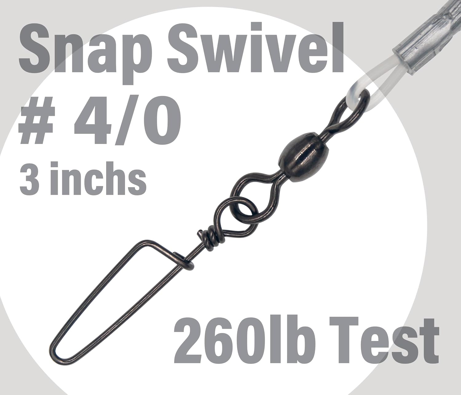 Deep Drop Rig, 5 Stainless Steel Tuna Circle Hooks with Glow Sleeves, Snapper, Tilefish Rig, Saltwater Offshore, Hooks Size 8/0, 9/0, 10/0, 11/0, 12/0, 13/0, 14/0, 15/0, 16/0 image number 1