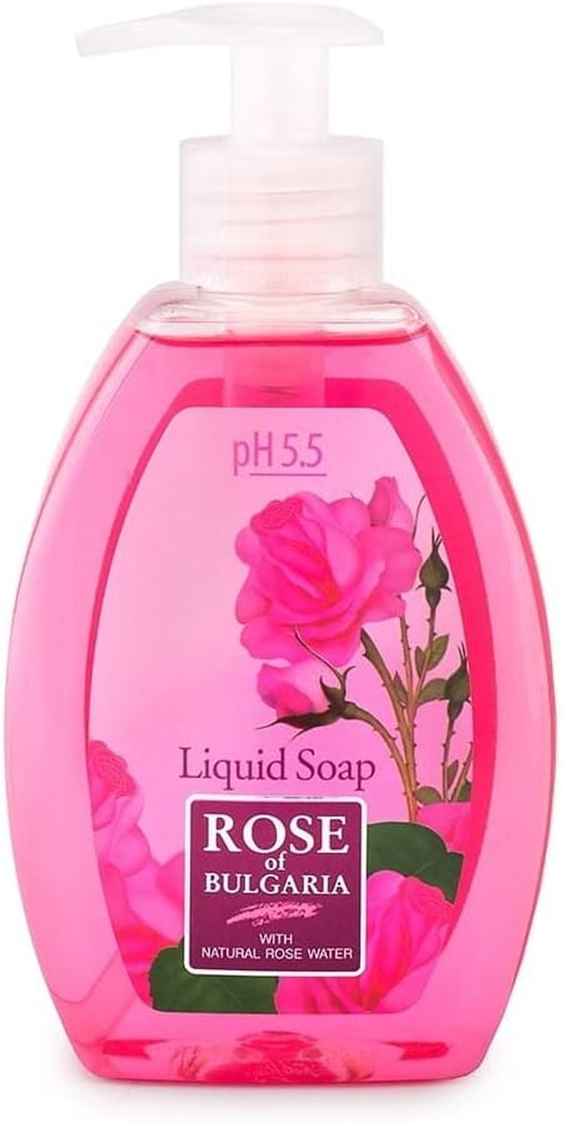 Biofresh Rose of Bulgaria Liquid Soap with Natural Rose Water 10 Fluid Ounces