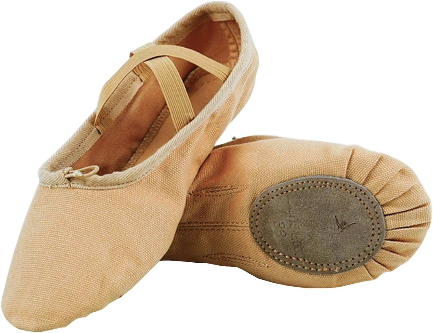 Women'S Ballet Dance Shoes Slippers Split Sole Canvas Practice Shoes for Kids/Girls/Adults