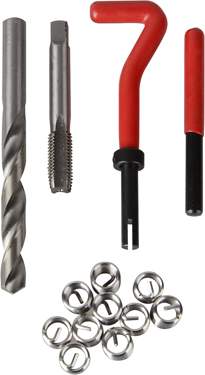 DAYUAN 131Pcs Helicoil Metric Thread Repair Kit, HSS Drill Thread Insert Repair Tool M5 M6 M8 M10 M12 image number 1