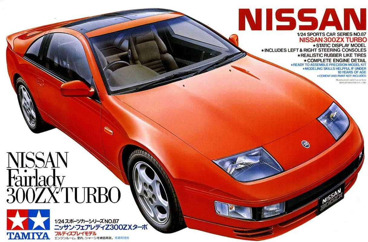 Tamiya 1:24 Scale Nissan 300ZX Turbo Diecast Car Model image number 6
