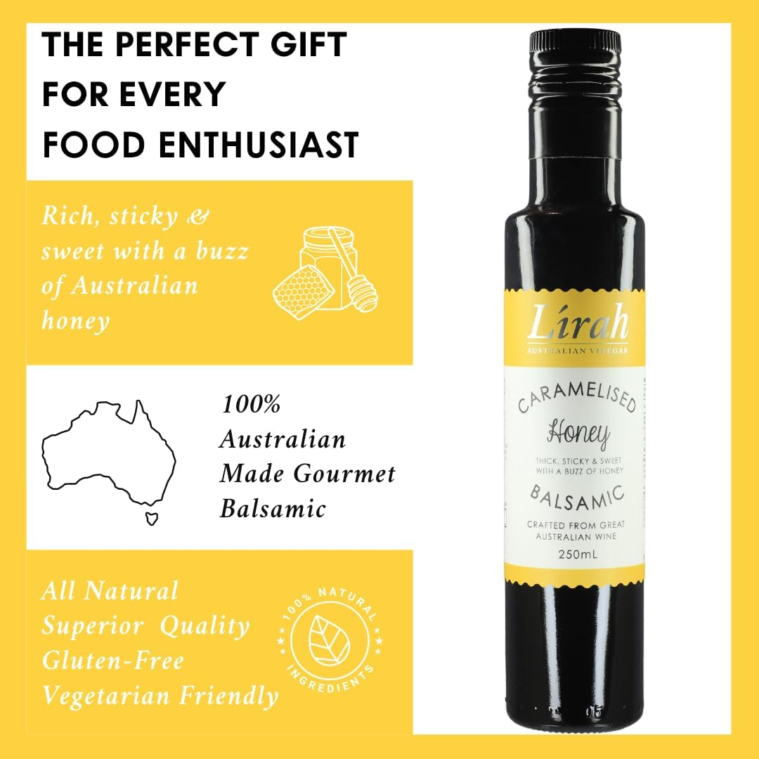 Lirah Caramelised Honey Balsamic 250Ml