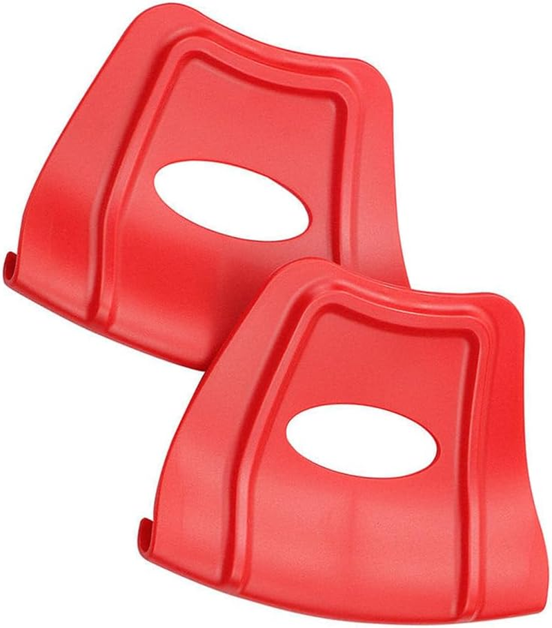 Baceyong Motorcycle Tyre Tire Installation Rim Protectors, ATV Quad Motorcycle Tyre Tire Installation Rim Shields Guards, Red image number 5