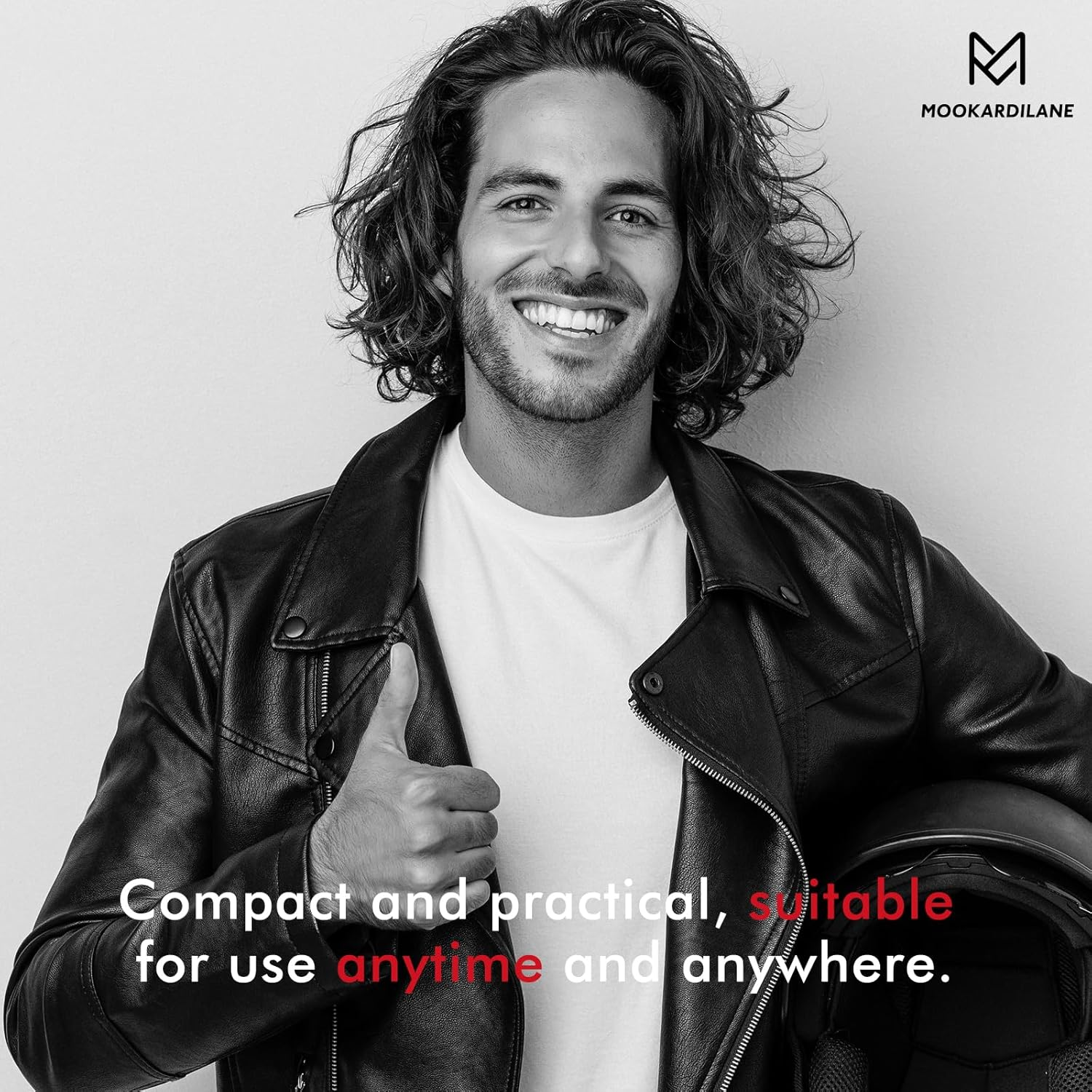 Scalp Hair Roller Black W/Red 540 Stainless Steel Derma Microneedling Roller Face Home Use image number 4