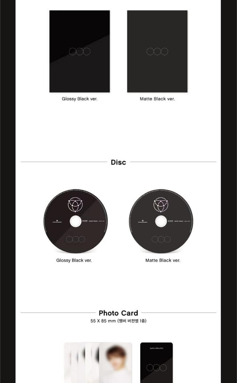 Onlyoneof Seoul Collection Album Cd+Pob+Photobook+Photocard+Tracking (Glossy Black Version) - Glossy Black Version image number 6