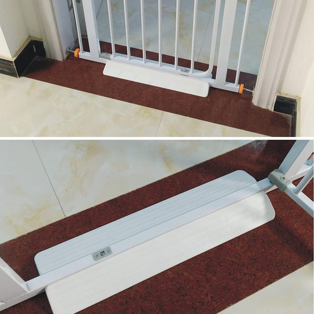 Riin Extra Tall 150Cm Pet Security Gate Metal Safety Guard Tension Pressure Mounted for Dog Cat Kitten Adjustable Width Range 86.5-92.5Cm Largest Gap between Bars 42Mm Model A1 image number 3