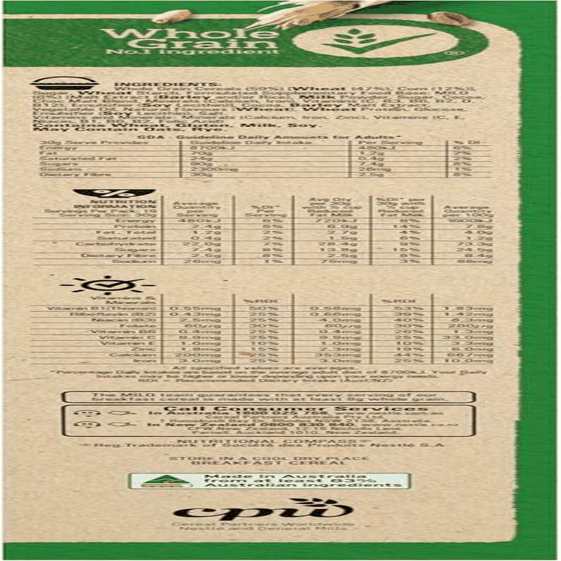 Nestle Milo Duo Cereal, 580 G