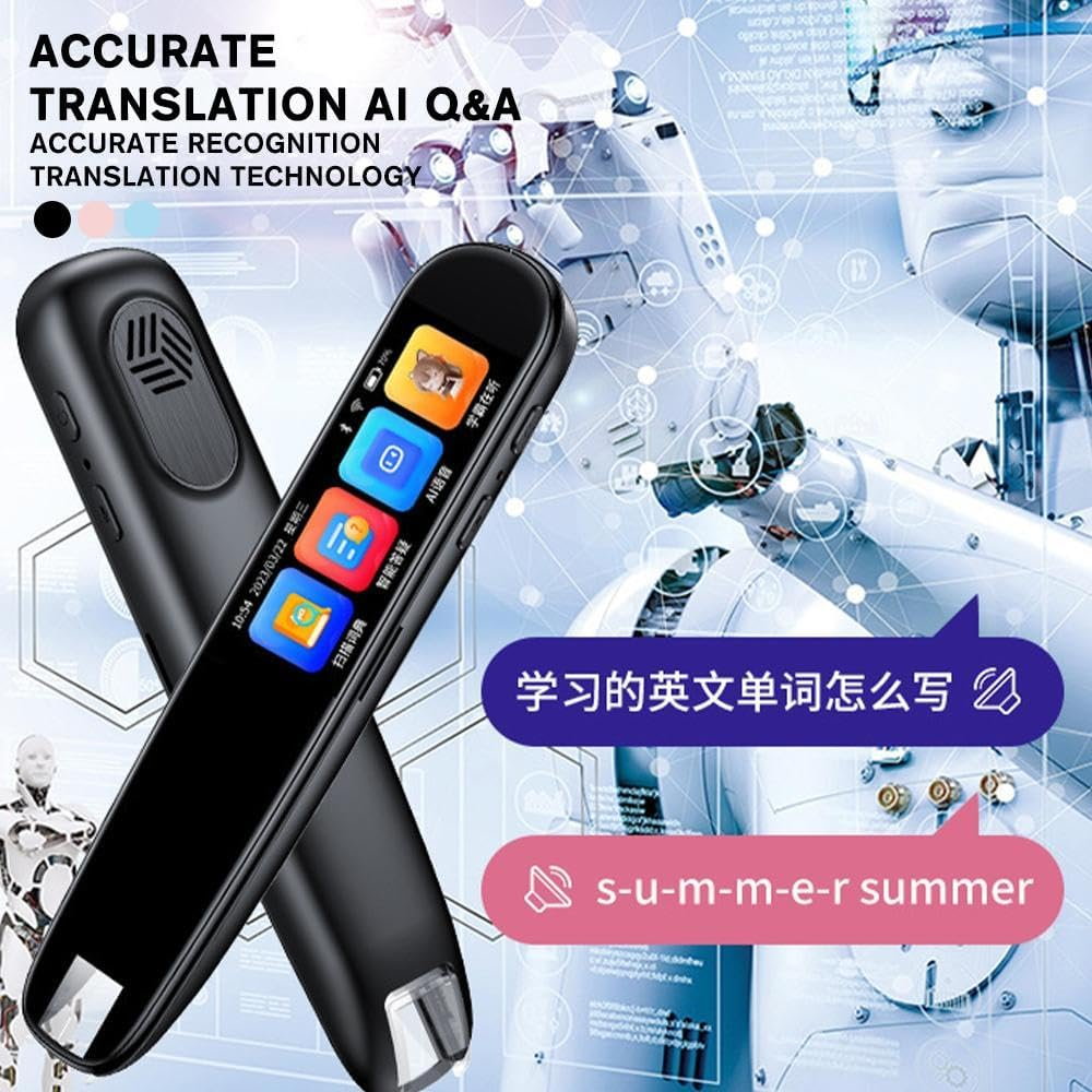 Scan Reader, Translation Pen, Pen Reader, 112 Language Translation Scanning Reading Pen, Text to Speech Device for Dyslexia image number 3
