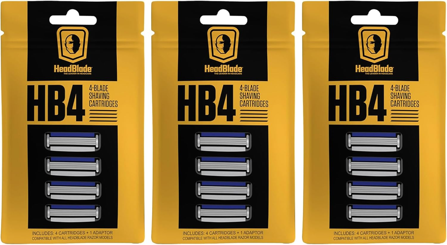 Headblade Four Blade Replenishment Kit