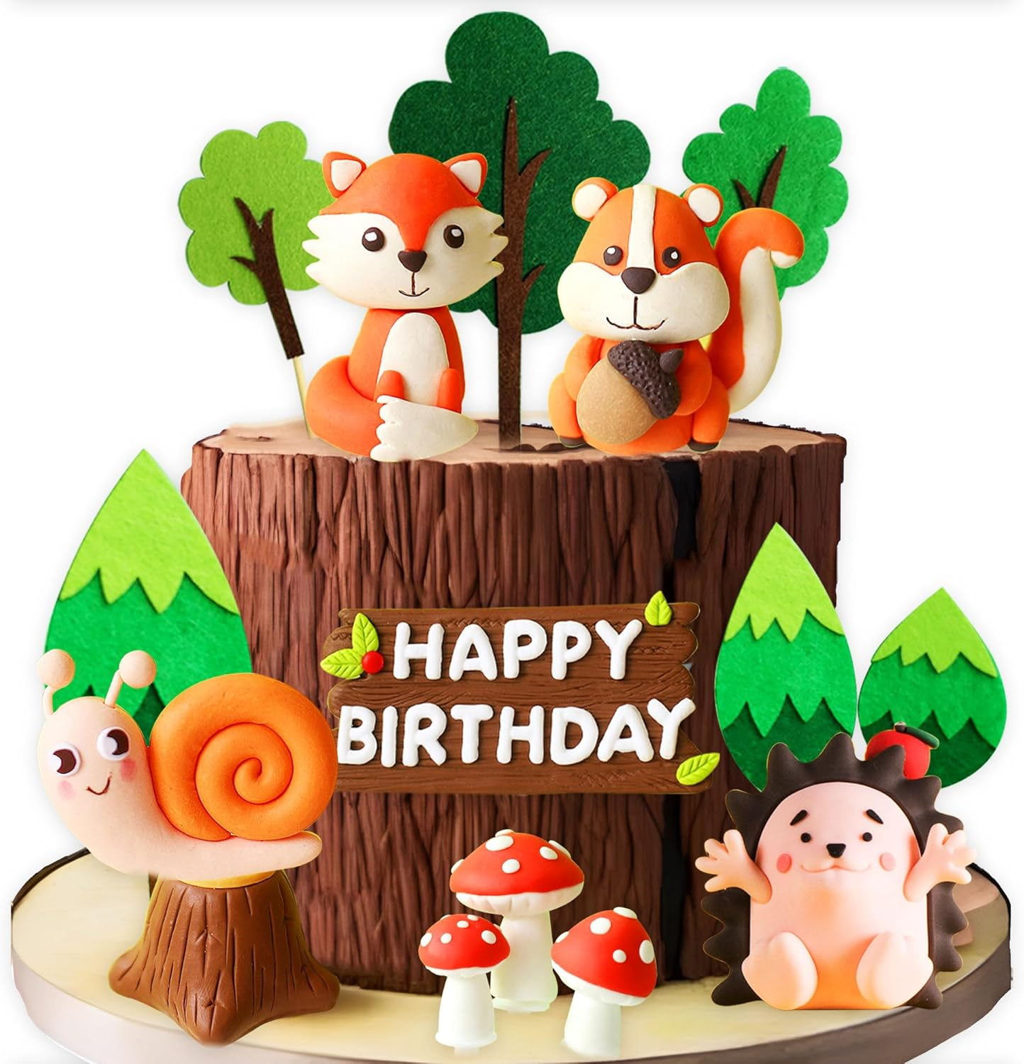 New Fox Hedgehog Cake Decoration (Yellow) image number 5