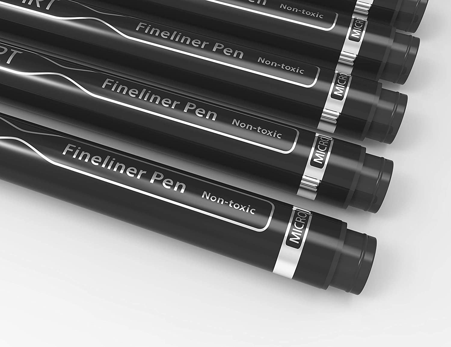 Micro-Line 14 Pens with Case, Fineliner, Multiliner, Archival Ink, Waterproof, Journaling, Illustration, Architecture, Technical Drawing, Outlining, Scrapbooking, Manga, Writing, Rock Painting Black image number 5