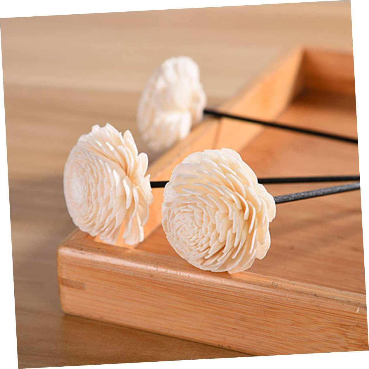 8Pcs Simulated Aromatherapy Flowers Household Diffuser Sticks Replaceable Diffuser Reeds for Essential Oil Aroma Sticks Decorative Aroma image number 1