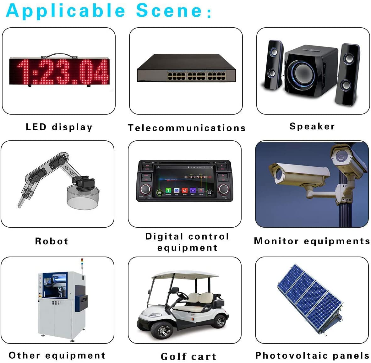 DC Voltage Converter Boost Converter DC 12V Step up to 24V 3A 72W Voltage Regulator Waterproof Module Transformer for Golf Cart Club Car image number 4