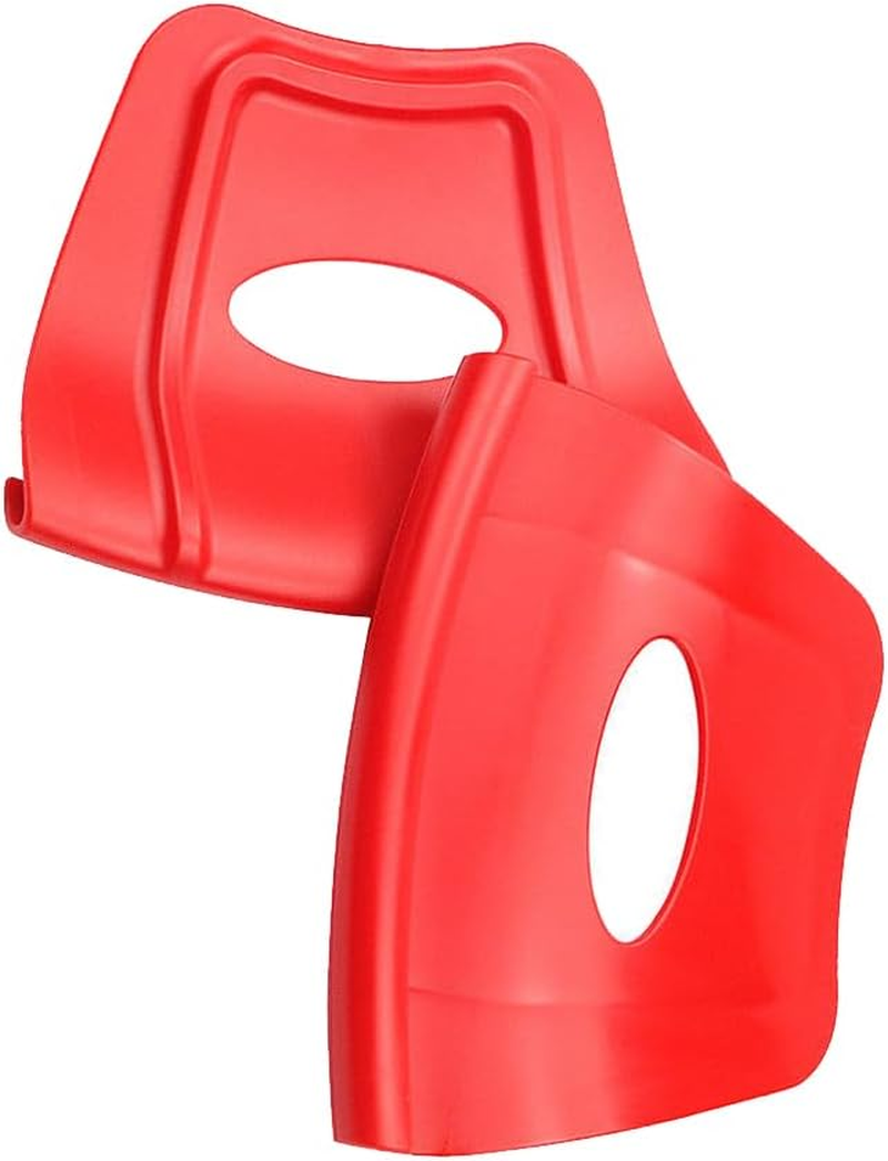 Baceyong Motorcycle Tyre Tire Installation Rim Protectors, ATV Quad Motorcycle Tyre Tire Installation Rim Shields Guards, Red image number 4