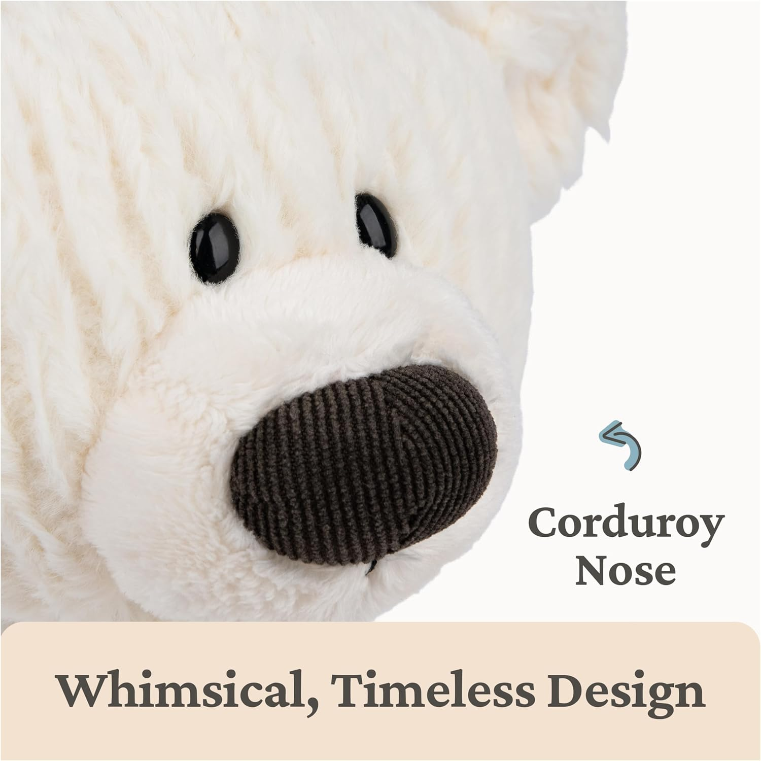 Gund Toothpick Cable Bear Plush Toy, 38 Cm